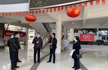 苏州工业园区第一中学迎接区教育局疫情防控暨开学准备工作督查